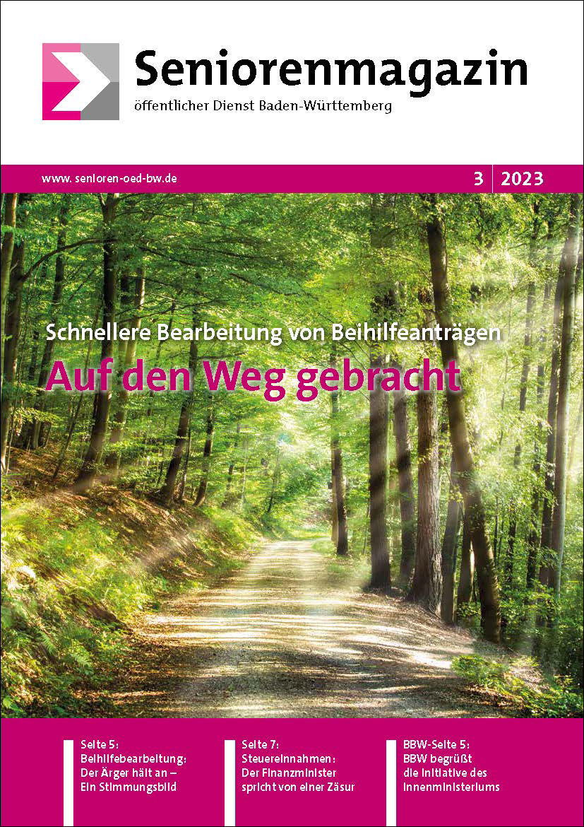  Seniorenmagazin öffentlicher Dienst Baden-Württemberg